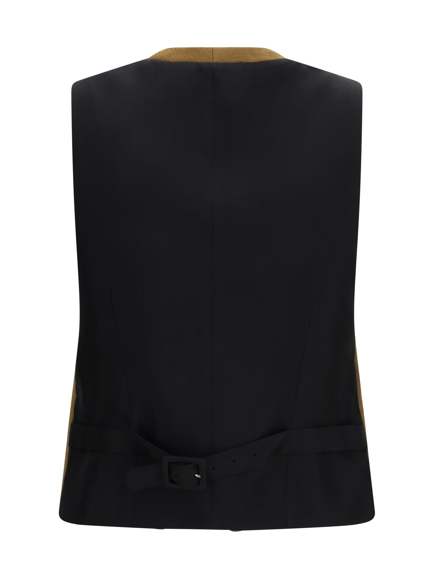 BURBERRY Textured wool and mohair sleeveless Vest
