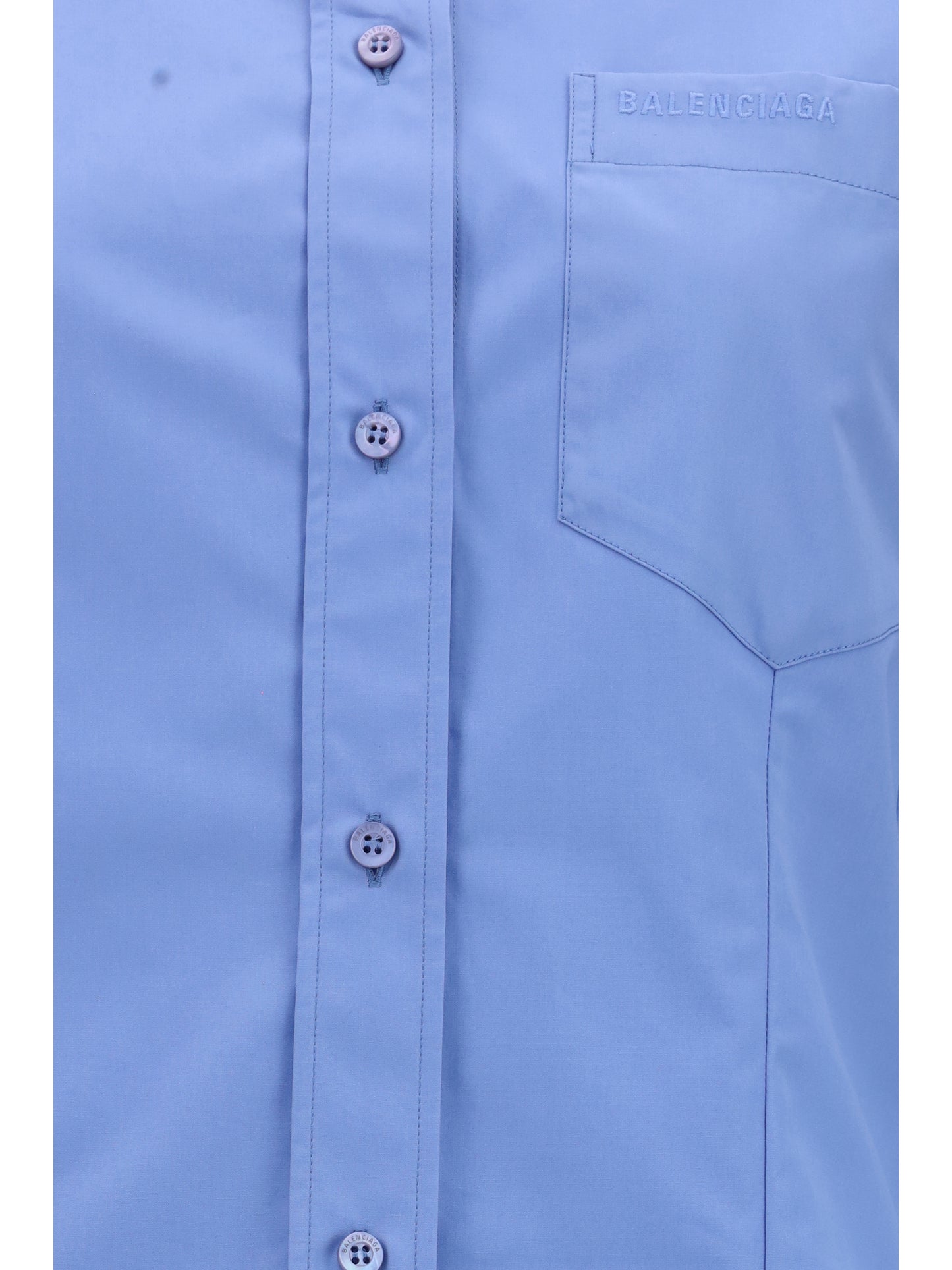 BALENCIAGA Asymmetric long-sleeve Shirt