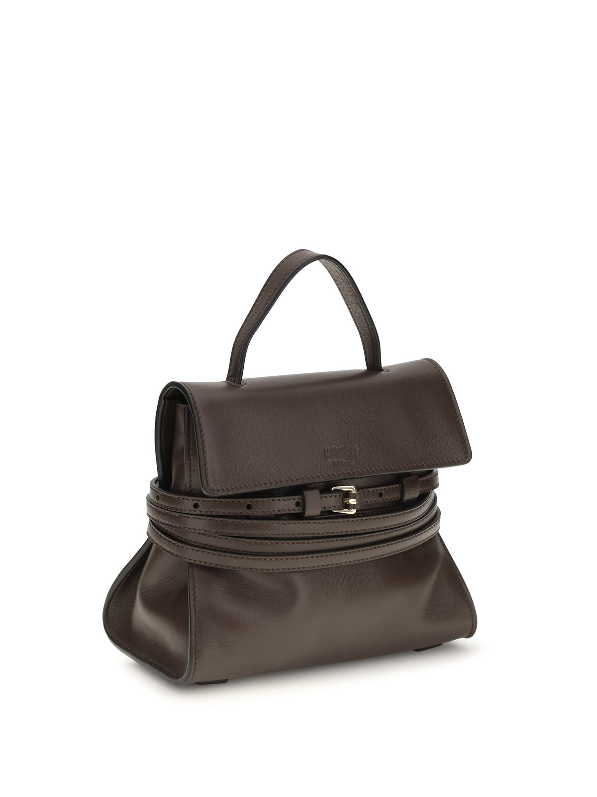 Moschino Tie Me Handbag - Cioccolato