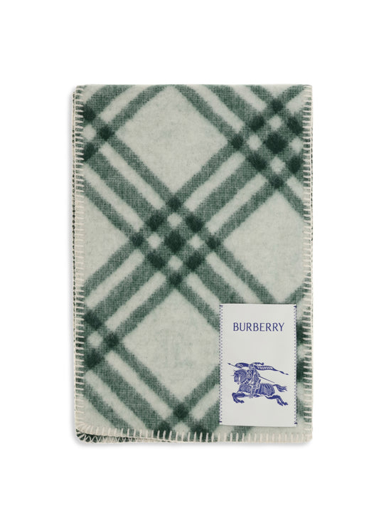 BURBERRY Check wool Scarf