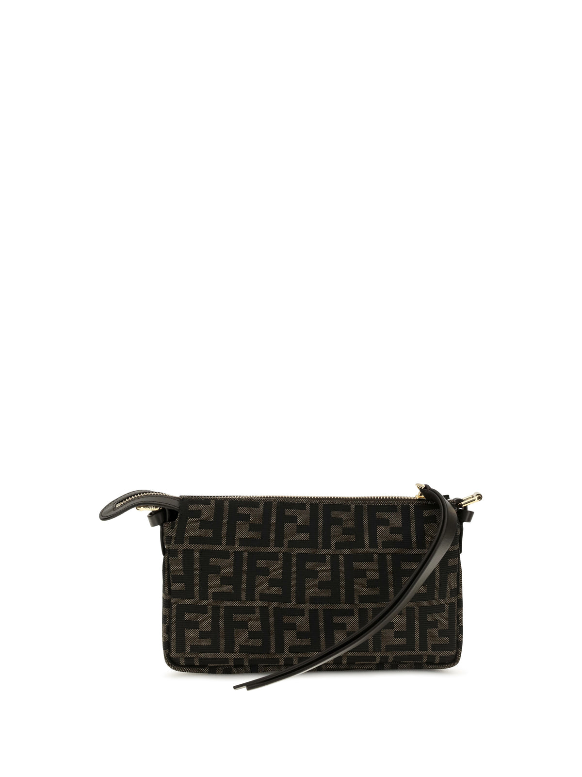 Fendi All-over monogram jacquard Shoulder Bag - Tab.Mr+Ebano