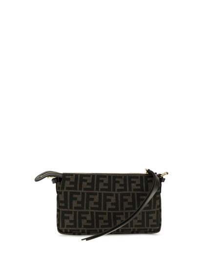 Fendi All-over monogram jacquard Shoulder Bag - Tab.Mr+Ebano