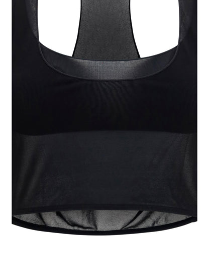 Gucci Viscose Bralette - Black