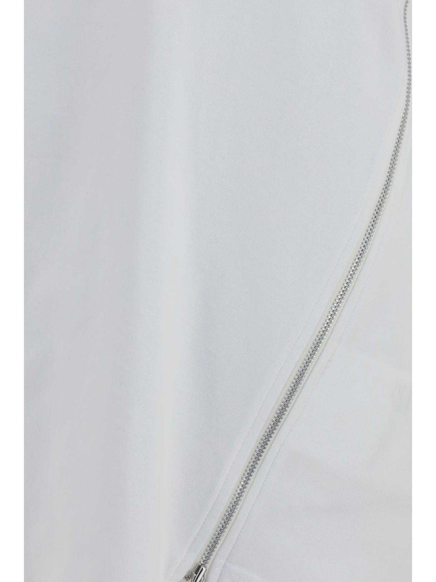 COMME DES GARÇONS SHIRT Cotton T-shirt with side zipper