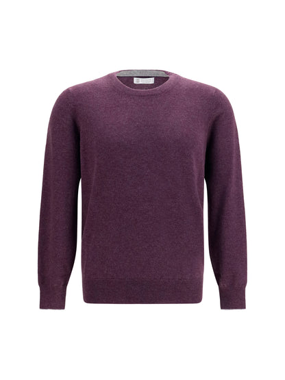 Brunello Cucinelli Cashmere Sweater - Prune