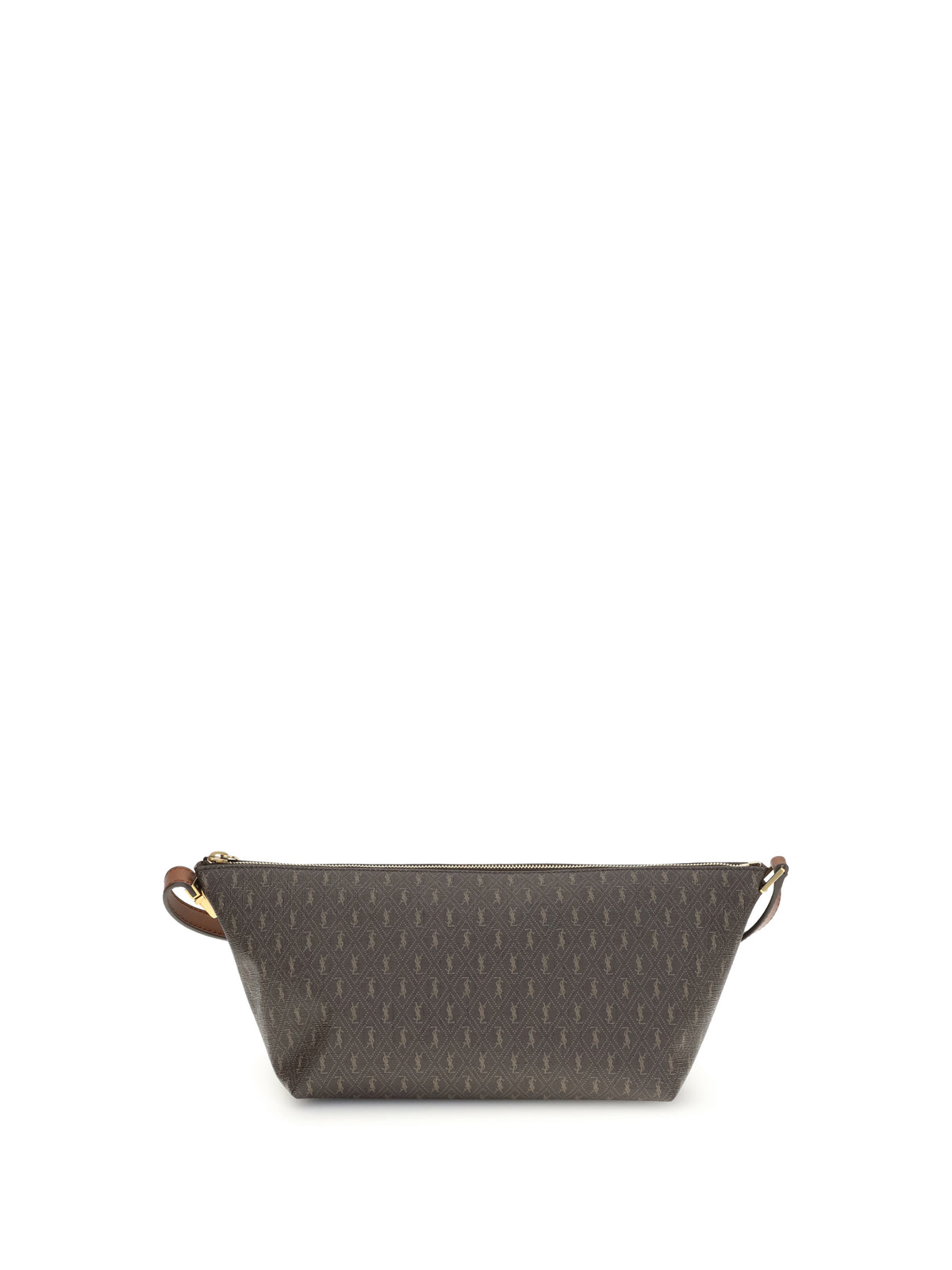 Saint Laurent Monogram Shoulder Bag - Choc/Kak/Brun Roui
