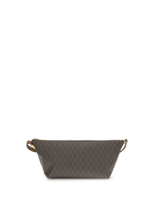 Saint Laurent Monogram Shoulder Bag - Choc/Kak/Brun Roui