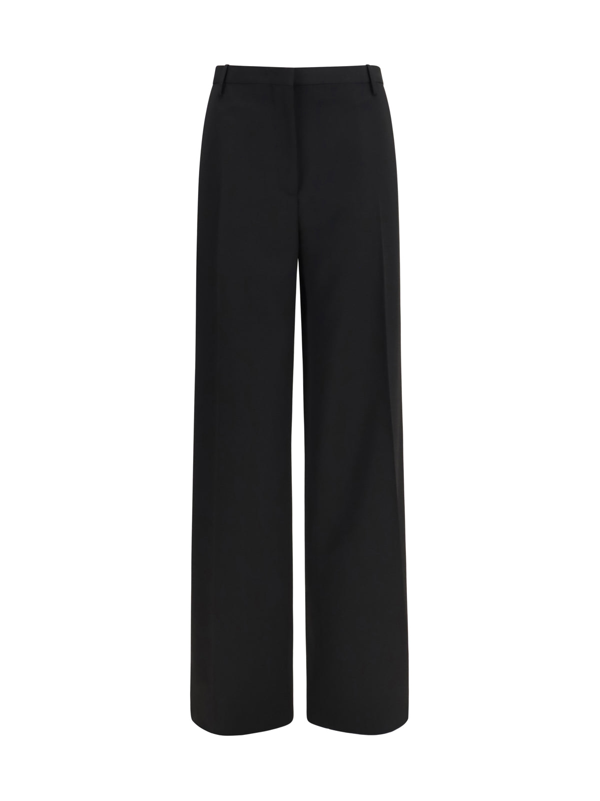 Fendi Tailored Wool Pants - Black