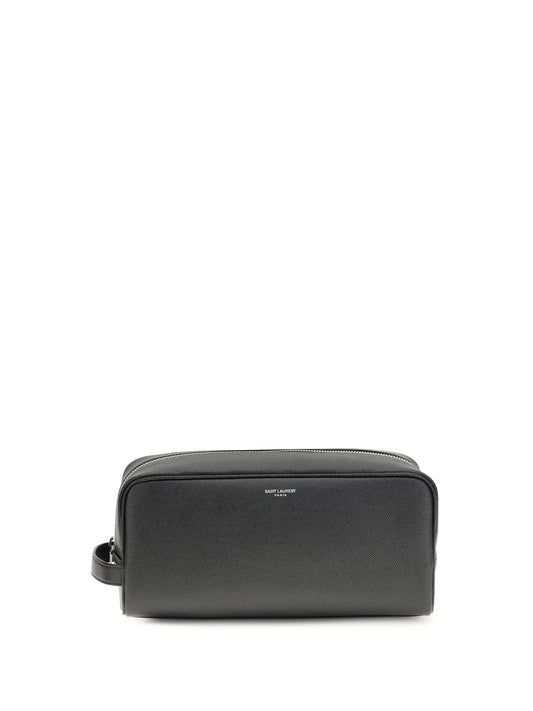 SAINT LAURENT Leather Beauty Case
