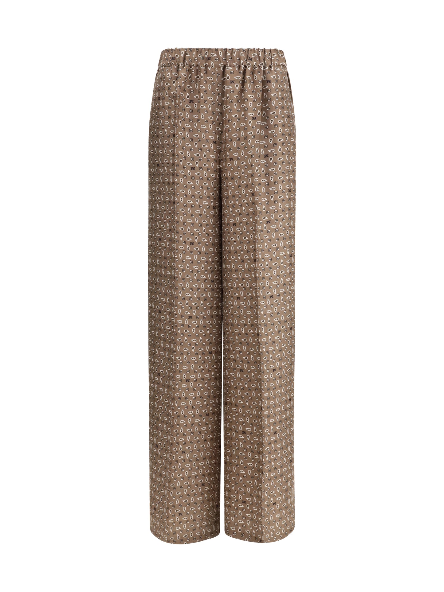 MAX MARA Printed silk Vischio Pants