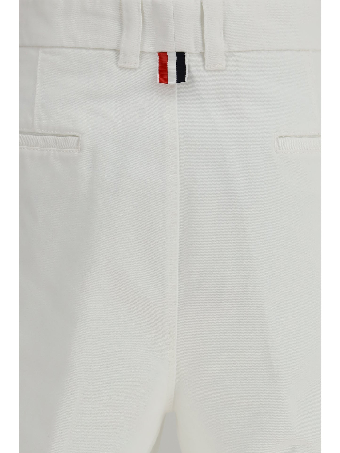 THOM BROWNE Typewriter Cloth Utility Chino Shorts
