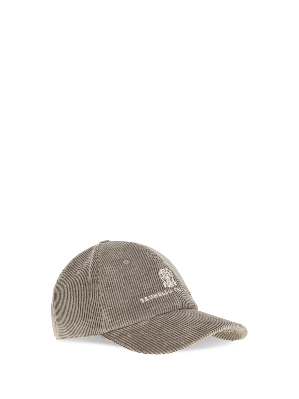 Brunello Cucinelli Ribbed Baseball Cap - Granite