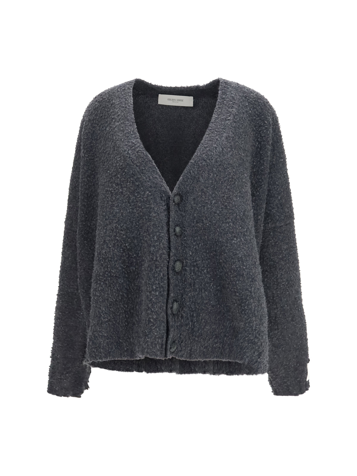 Golden Goose Casentino-effect wool Cardigan - Grey