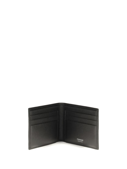 Ferragamo Leather Wallet - Black