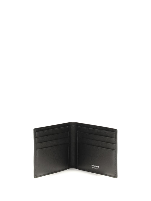 Ferragamo Leather Wallet - Black