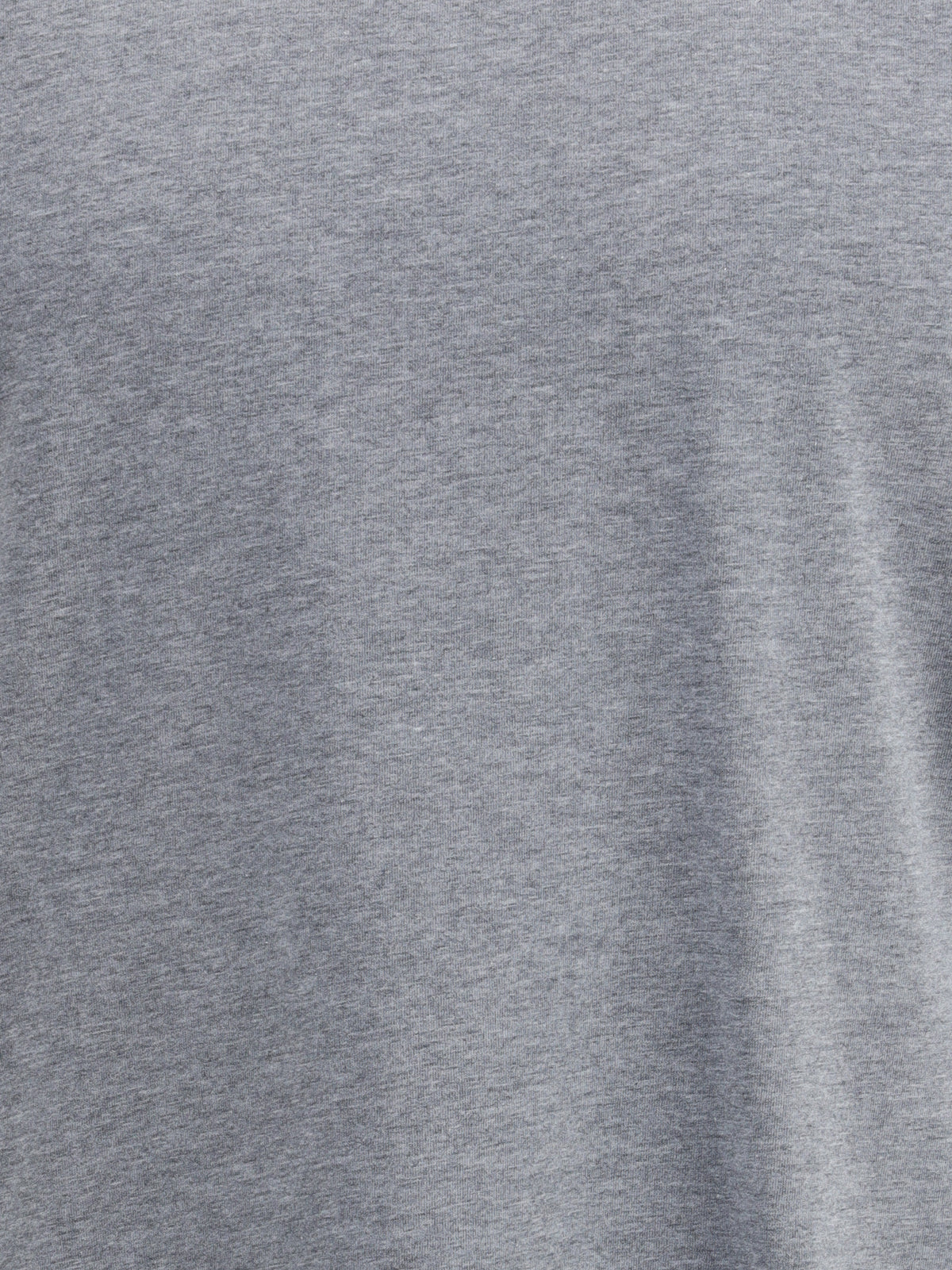 Brunello Cucinelli Cotton T-shirt - Grey Medio+Off White