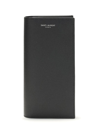 Saint Laurent Grained leather Wallet - Black