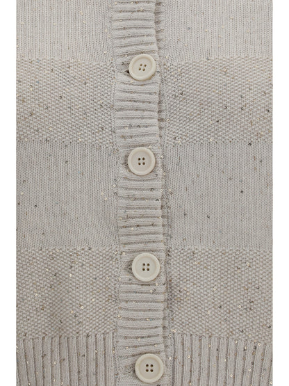 BRUNELLO CUCINELLI Long-sleeve crewneck cotton Sweater
