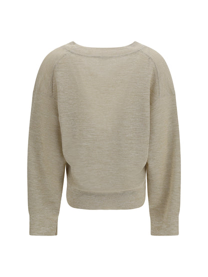 BRUNELLO CUCINELLI Sparkling linen Sweater