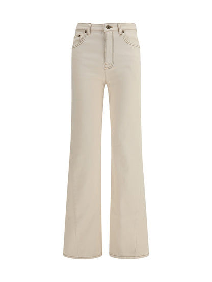 BURBERRY High-waisted bootcut Jeans