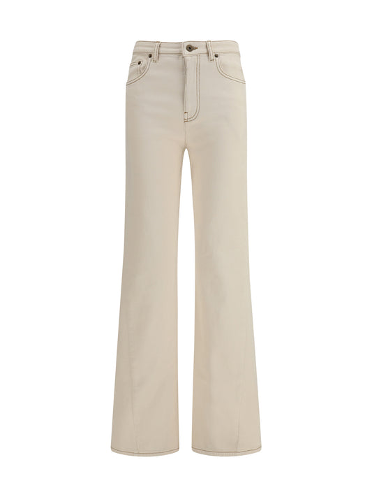 BURBERRY High-waisted bootcut Jeans