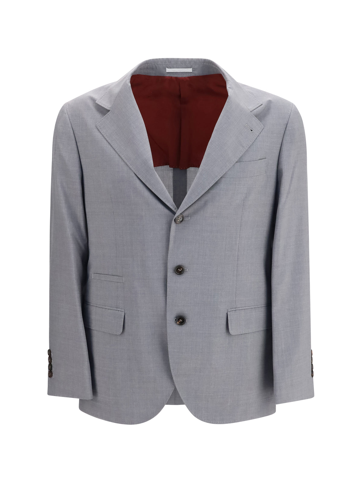 Brunello Cucinelli Three-button Blazer - Grey