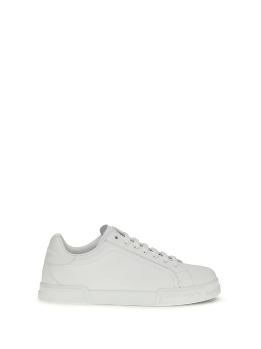 DOLCE & GABBANA Leather Sneakers