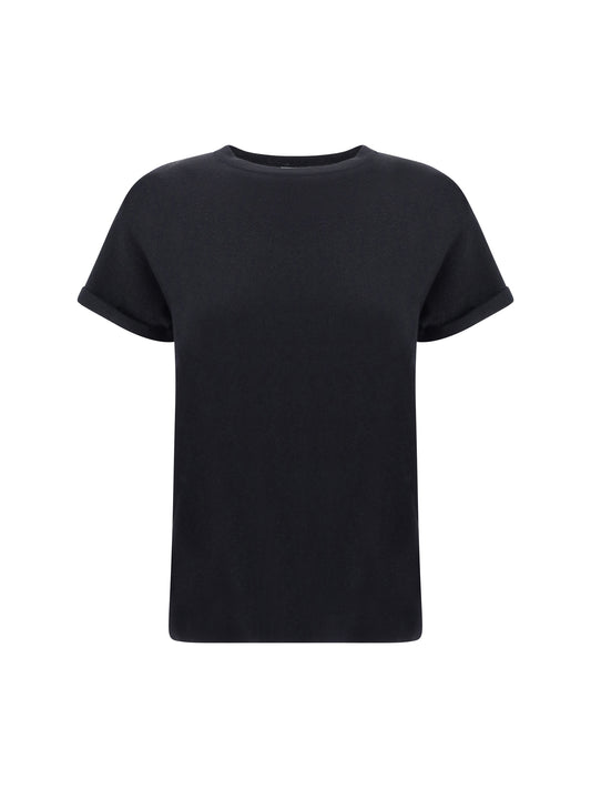 BRUNELLO CUCINELLI Cashmere glitter T-shirt