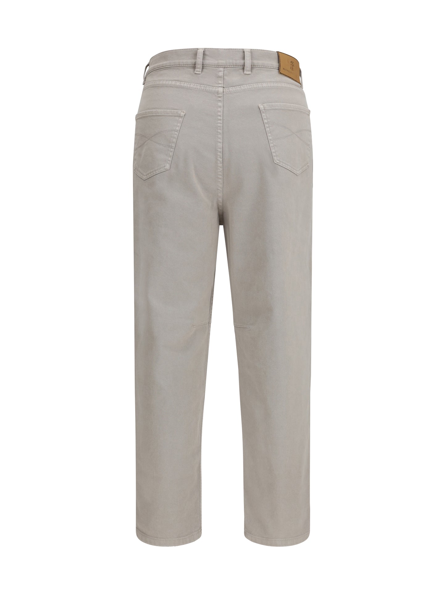 BRUNELLO CUCINELLI Stretch canvas Pants