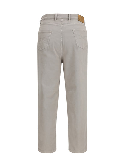 BRUNELLO CUCINELLI Stretch canvas Pants