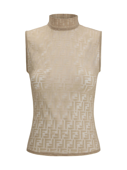 FENDI FF lace Top