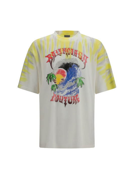 Balenciaga Extreme Tie Dye T-shirt - Full White