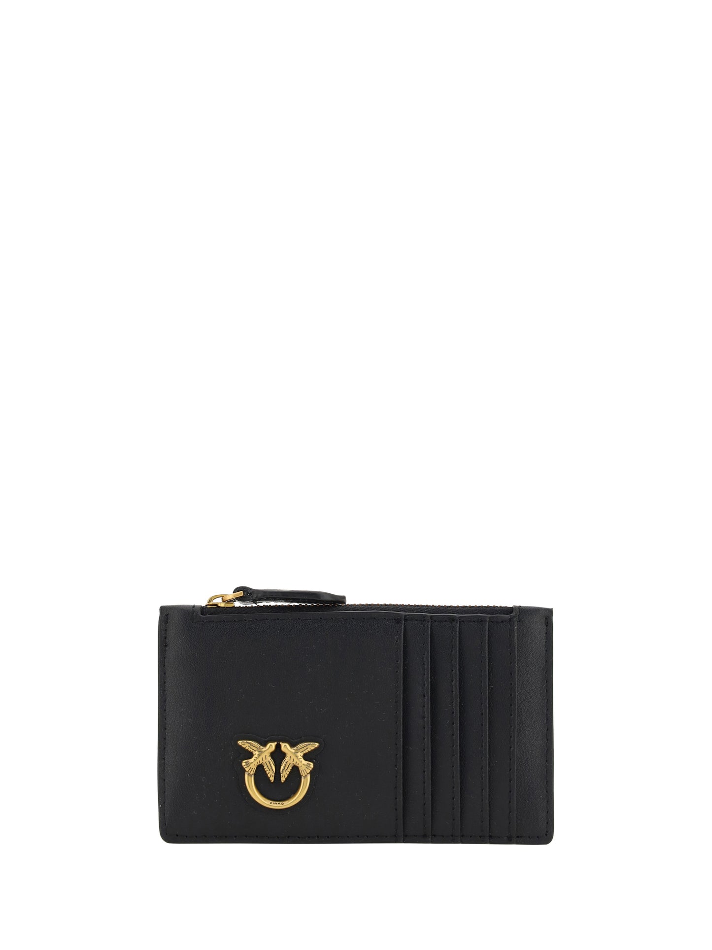PINKO Leather Card Holder