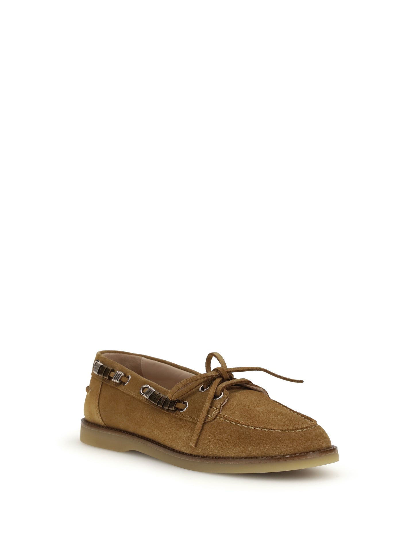 PINKO Suede Grace Loafers