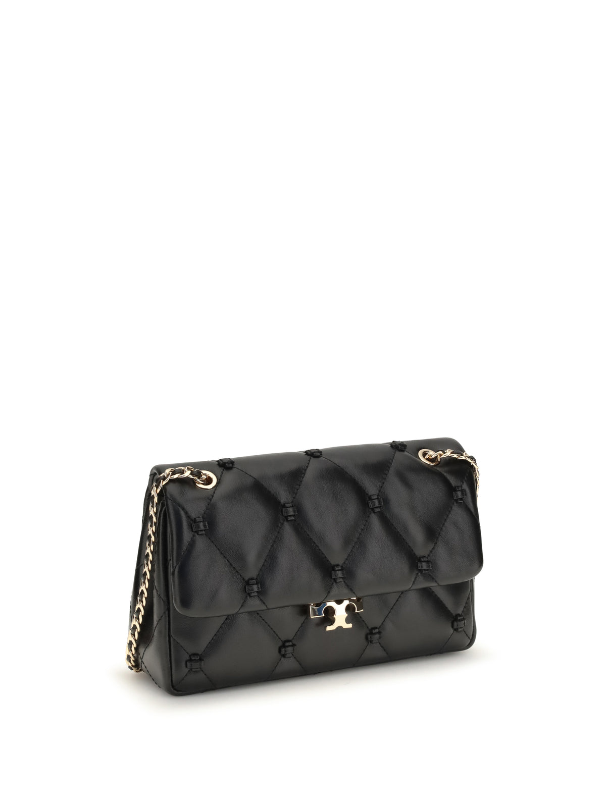 Tory Burch Small Bunny Knot Shoulder Bag - Black