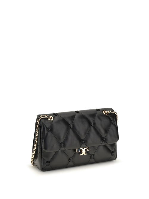 Tory Burch Small Bunny Knot Shoulder Bag - Black