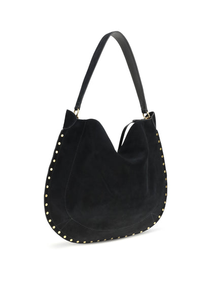 Isabel Marant Oskan Soft Shoulder Bag - Black