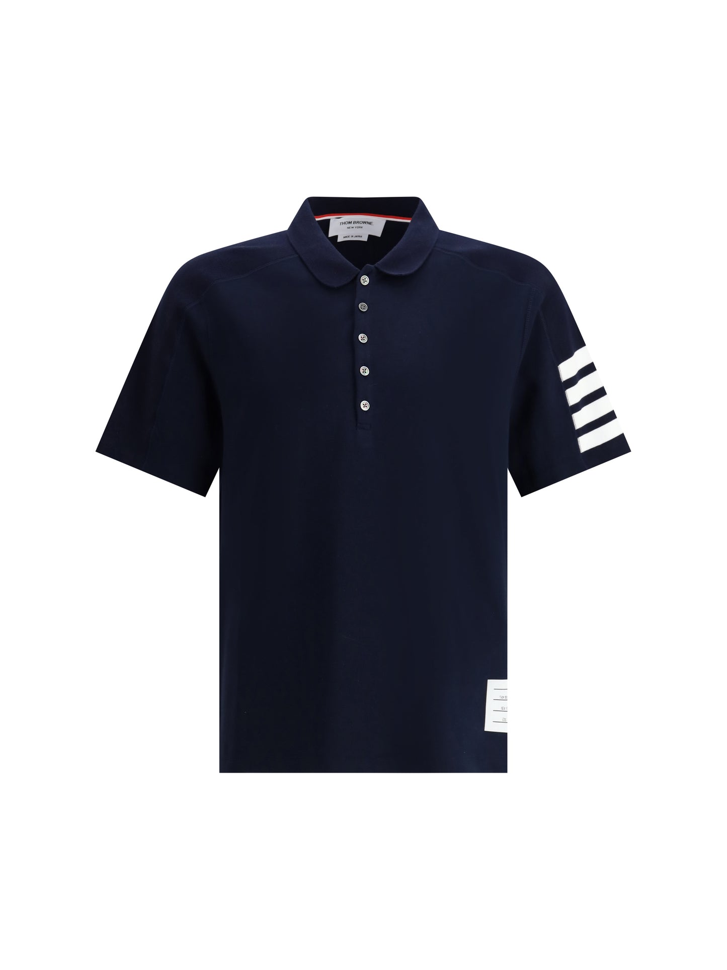 THOM BROWNE Cotton Polo Sweater