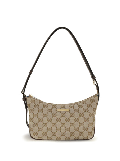 Gucci Small Lady Lunetta Shoulder Bag - Vintag.Sand/Dk Brown