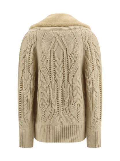 Ermanno Scervino Virgin wool Sweater - Antique White