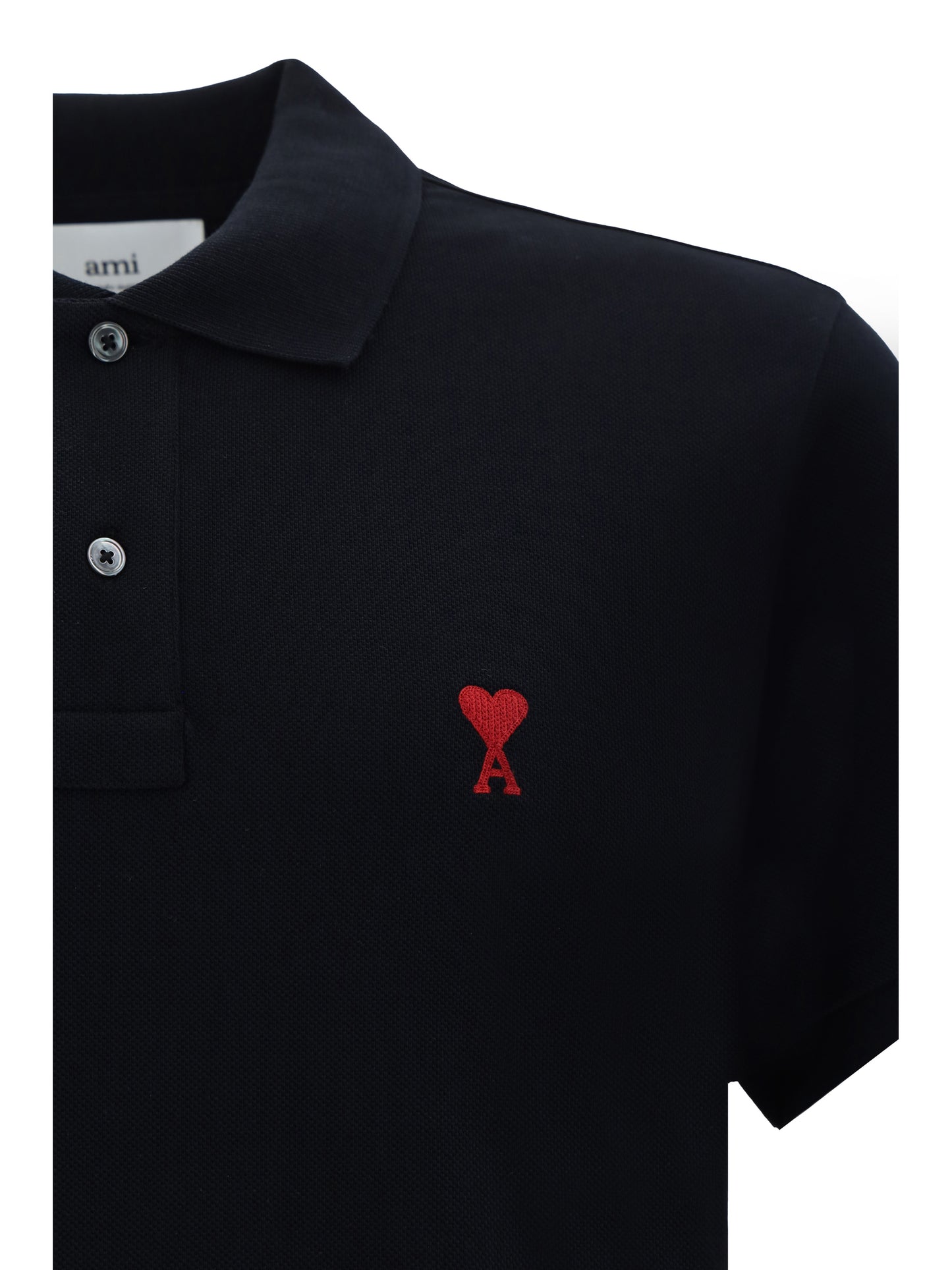 AMI PARIS Cotton ADC Polo
