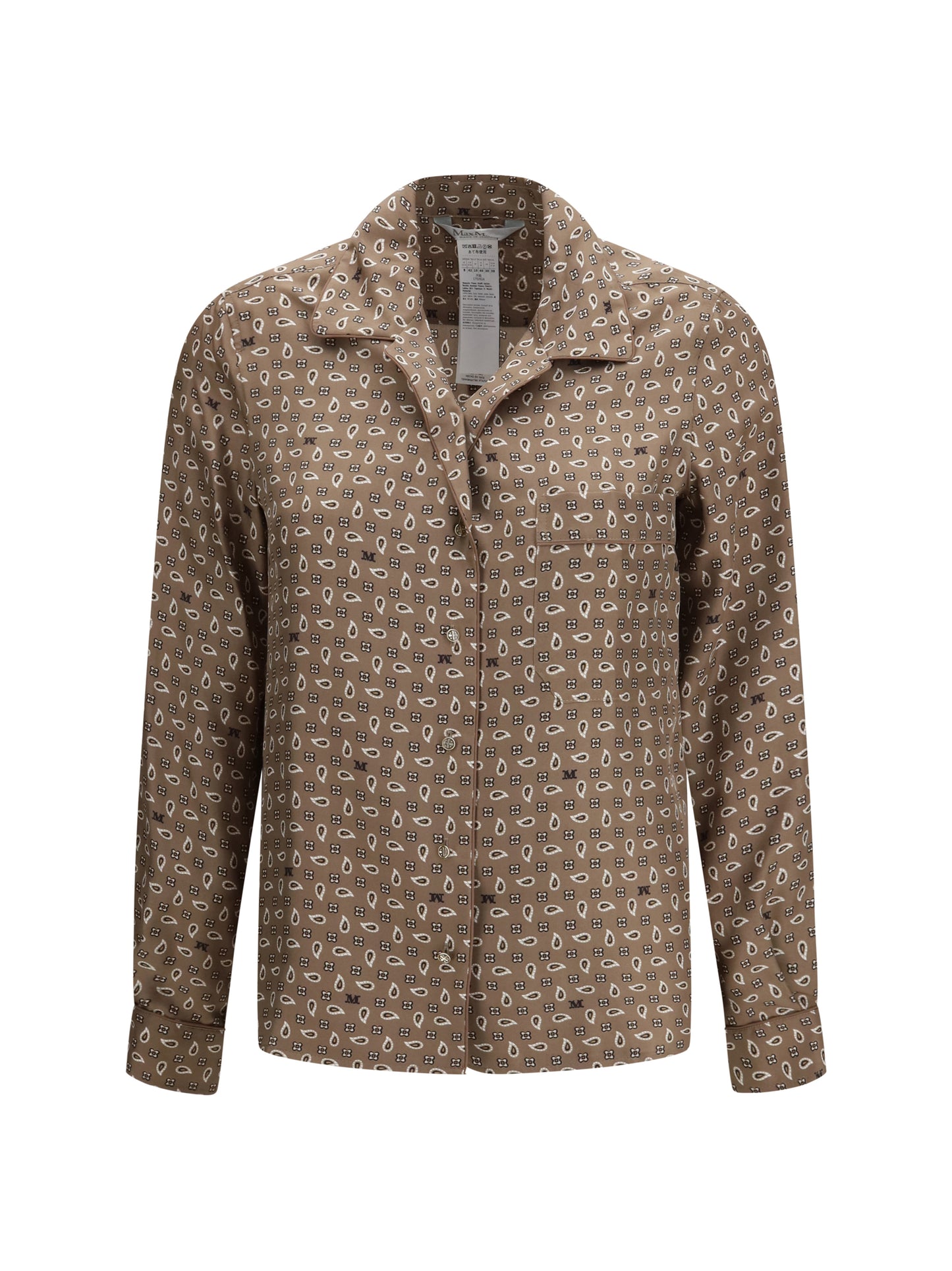 MAX MARA Disco Shirt in printed silk