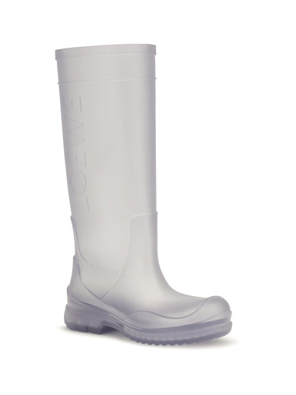 Loewe Logo rubber Rain Boots - Transparent