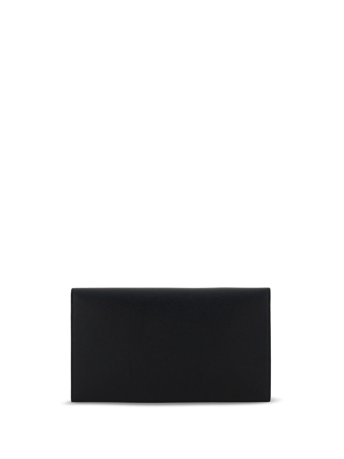 Saint Laurent Leather Pochette - Black