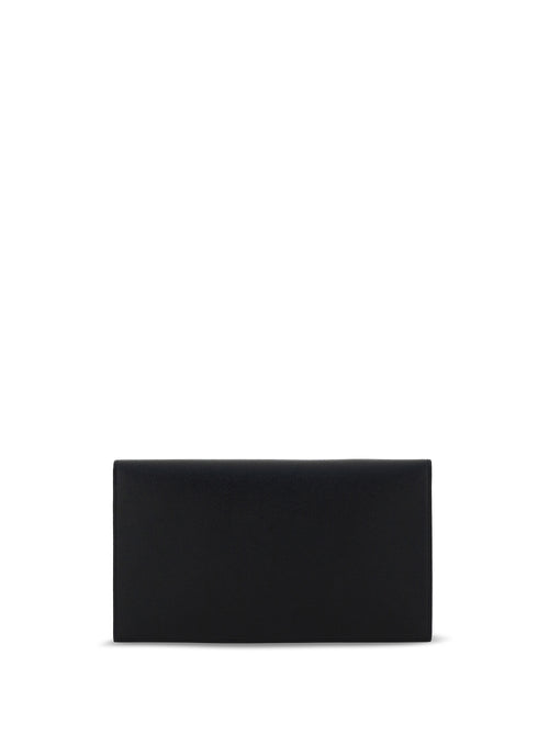 Saint Laurent Leather Pochette - Black