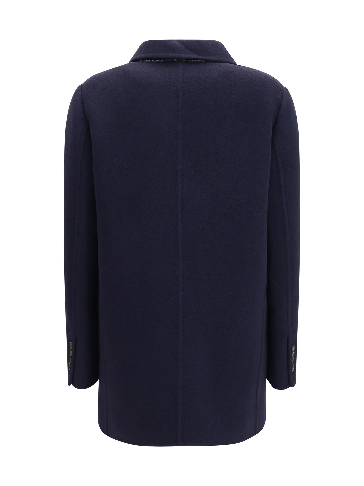 BRUNELLO CUCINELLI Single-breasted wool and cashmere Jacket
