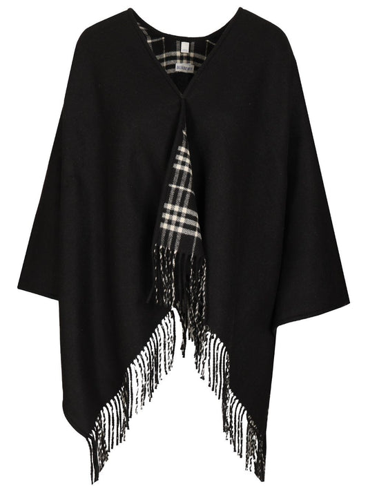 Burberry Reversible Cape - Black