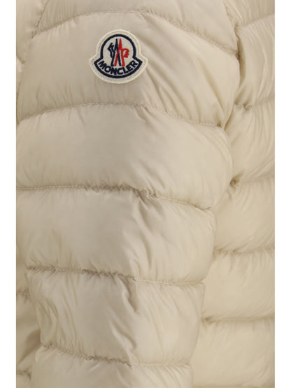 Moncler Lans packable short Down Jacket - Beige
