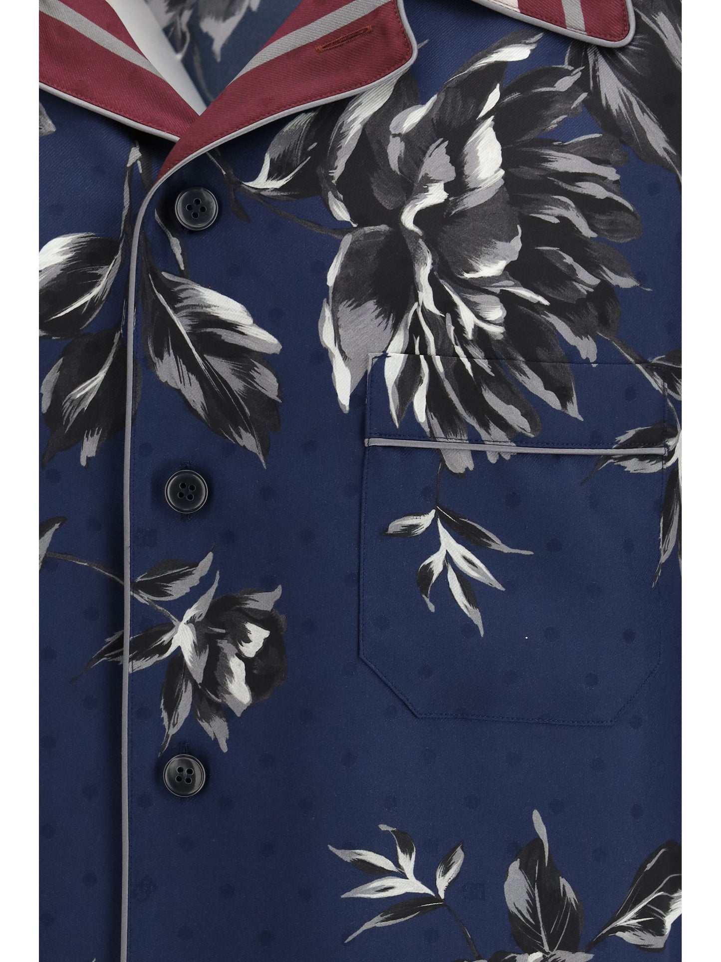 DOLCE & GABBANA Silk Short-Sleeve Shirt