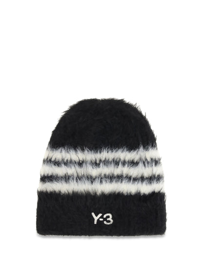 Y-3 Beanie Stripes - Black